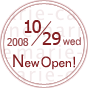 2008　10/29web New Open!
